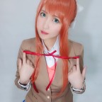 Doki Doki Literature Club! Monika Game Uniform Dress Gameplay DDLC Cosplay Costumes