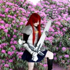 Erza Scarlet (エルザ・スカーレット Eruza Sukāretto) Titania Fairy Tail Cosplay Japantag 2015